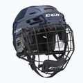 CCM Tacks 710 Combo hockey helmet navy