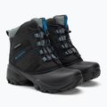 Columbia Rope Tow III WP Boy children's snow boots black/dark compass 4