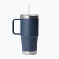 Thermal mug YETI Rambler Straw 739 ml navy 2