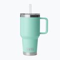 Thermal mug YETI Rambler Straw 1000 ml seafoam
