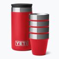 Travell glasses YETI Shot 48 ml 4 pcs. rescue red