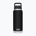 Thermal bottle YETI Rambler Chug 1064 ml black