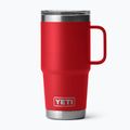 Thermal mug YETI Rambler Travel Tumbler 591 ml rescue red