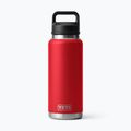 Thermal bottle YETI Rambler Chug 1064 ml rescue red