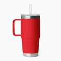Thermal mug YETI Rambler Straw 739 ml rescue red 2