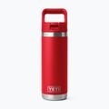 Thermal bottle YETI Rambler C Straw 532 ml rescue red
