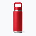 Thermal bottle YETI Rambler Straw 769 ml rescue red 2