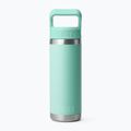 Thermal bottle YETI Rambler C Straw 532 ml seafoam 2
