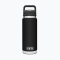 Thermos bottle YETI Rambler Chug 760 ml black