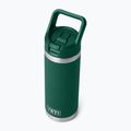 Thermal bottle YETI Rambler C Straw 532 ml black forest green 4