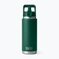 Thermal bottle YETI Rambler Straw 769 ml black forest green 3