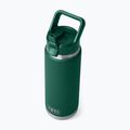 Thermal bottle YETI Rambler Straw 769 ml black forest green 5