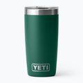 Thermos bottle YETI Rambler Tumbler 296 ml black forest green
