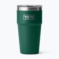 Thermos bottle YETI Rambler Stackable 591 ml black forest green
