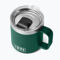 Thermal mug YETI Rambler CL 295 ml black forest green 3