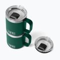 Thermal mug YETI Rambler CL 295 ml black forest green 5