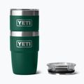 Thermos bottle YETI Rambler Stackable 237 ml black forest green 4