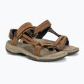 Teva Terra Fi Lite Leather brown women's sandals 4