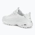 SKECHERS D'Lites Fresh Start women's shoes white/white 3