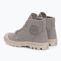 Women's Palladium Pampa HI gray flannel shoes 3