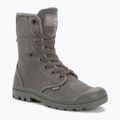 Women's Palladium Baggy metal/black shoes 2