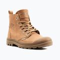 Palladium Pampa ZIP LTH ESS dear brown shoes 7