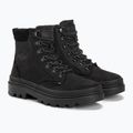 Women's Palladium Pallatrooper HKR NBK black/black shoes 4