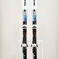Salomon Addikt + Z12 GW downhill skis white/black/pastel neon blue 13