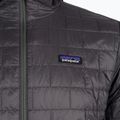 Men's insulated jacket Patagonia Nano Puff Hoody forge grey 6