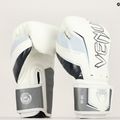 Venum Elite Evo grey/white boxing gloves 6