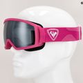 Rossignol Toric pink/smoke silver children's ski goggles 6