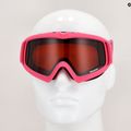 Rossignol Raffish pink/orange children's ski goggles 6