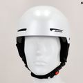 Alpina Arber white/metallic gloss ski helmet 8