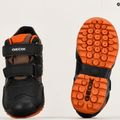 Geox New Savage Abx black/dark orange junior shoes 15