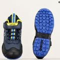 Geox New Savage Abx navy/lime green junior shoes 15
