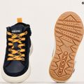 Geox Weemble navy/gold junior shoes 16