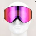 Red Bull SPECT Jam S2 ski goggles + Spare Lens S2 matt black/purple/burgundy mirr/cloudy snow 4
