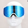 Salomon S/View ski goggles white/mid blue 3