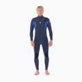 Men's wetsuit Rip Curl Dawn Patrol 3/2mm Chest Zip electric cobalt
