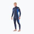 Men's wetsuit Rip Curl Dawn Patrol 3/2mm Chest Zip electric cobalt 3