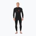 Men's wetsuit Rip Curl F-Bomb Fusion 4/3 mm Chest Zip black