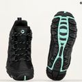 Women's hiking boots Merrell Claypool Sport Mid GTX black/wave 8