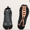 Women's hiking boots Merrell Claypool Sport Mid GTX grey/peach 8