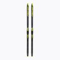 Fischer Sprint Crown + Tour Step-In children's cross-country skis black and yellow NP63019V
