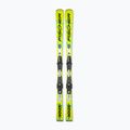 Alpine skis Fischer RC4 Noize ST Yellow Superflex + bindings RC4 Z12 GW PR