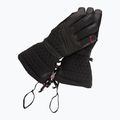 Women's ski glove Lenz Heat Glove 6.0 Finger Cap black 7