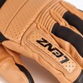 Men's ski gloves Lenz Think About brown/black 5