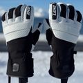 Women's ski gloves Lenz Think About white/black 2