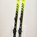 Children's downhill skis Völkl Racetiger Junior Pro + 7.0 VMotion Jr flo yellow/black 7