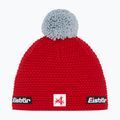Winter hat Eisbar Jamie Pompon SA black/white/ketchup